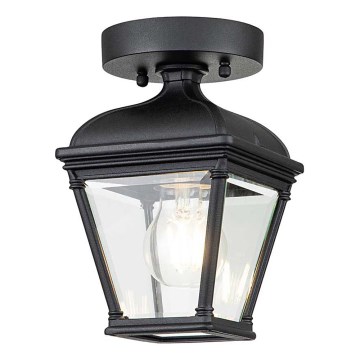 Elstead - Venkovní stropní svítidlo BAYVIEW 1xE27/60W/230V IP44 černá