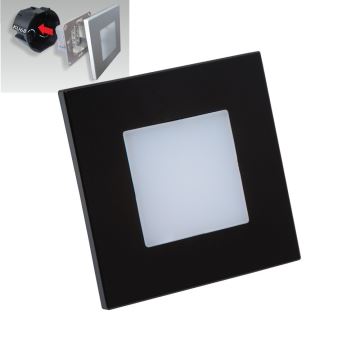 Emithor 48335 - LED Schodišťové svítidlo STEP LIGHT LED/1W/230V černá