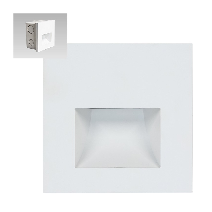Emithor 70415 - LED Schodišťové svítidlo SUNNY LED/1W/230V 4000K bílá