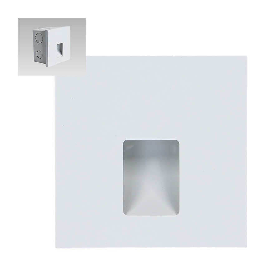 Emithor 70421 - LED Schodišťové svítidlo VIX LED/1W/230V 4000K bílá