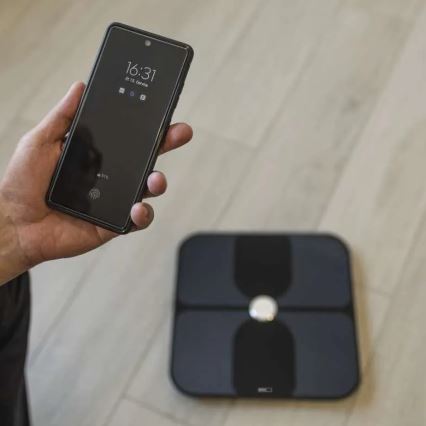 Chytrá osobní váha GoSmart 3xAAA Tuya