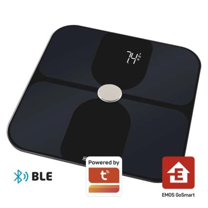 Chytrá osobní váha GoSmart 3xAAA Tuya