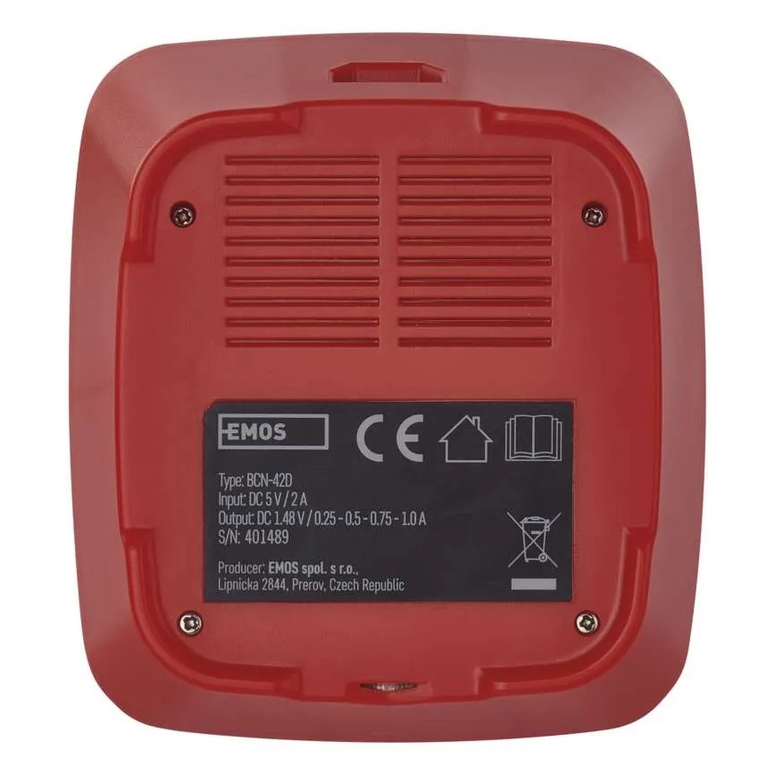 Nabíječka baterií s LCD displejem 4xAA/AAA 5V