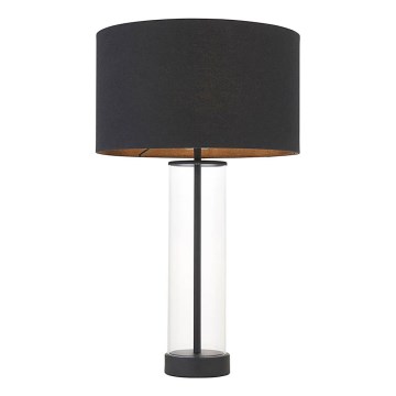 Endon 100440 - Stmívatelná stolní lampa LESSINA 1xE27/10W/230V černá