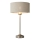 Endon 100646 - Stolní lampa HIGHCLERE 1xE14/7W/230V béžová/matný chrom pr. 25 cm