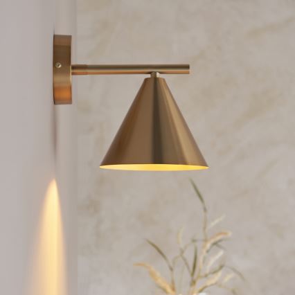 Endon 102893 - Nástěnné bodové svítidlo CAPE 1xE14/7W/230V mosaz
