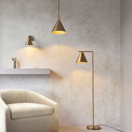 Endon 102893 - Nástěnné bodové svítidlo CAPE 1xE14/7W/230V mosaz