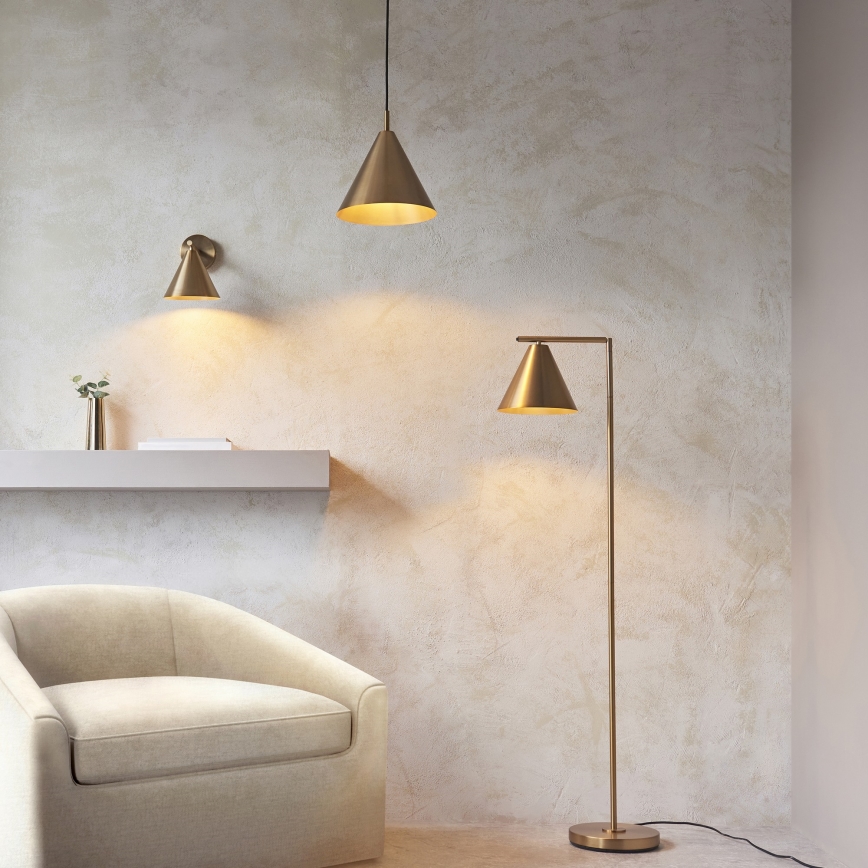 Endon 102893 - Nástěnné bodové svítidlo CAPE 1xE14/7W/230V mosaz