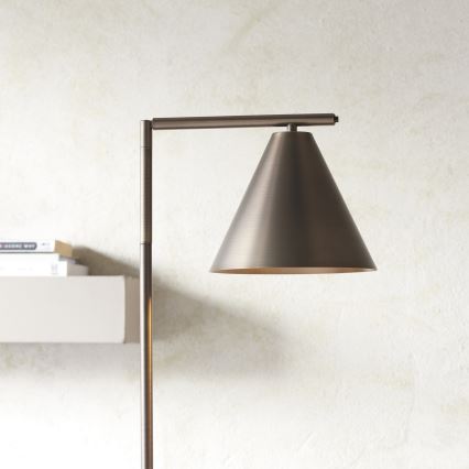 Endon 102895 - Stojací lampa CAPE 1xE27/10W/230V bronzová