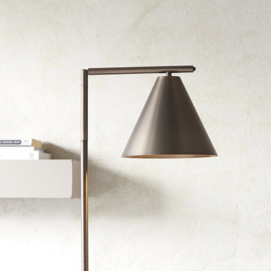 Endon 102895 - Stojací lampa CAPE 1xE27/10W/230V bronzová