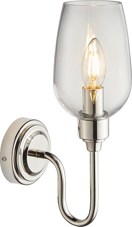 Endon 103316 - Nástěnné svítidlo STOURTON 1xE14/6W/230V lesklý chrom