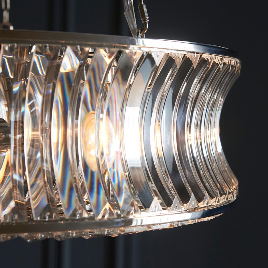 Endon 104528 - Lustr na řetězu 6xE14/6W/230V lesklý chrom