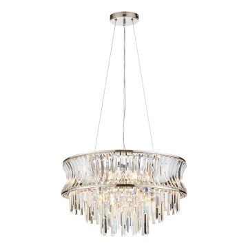 Endon 104530 - Lustr na řetězu 9xE14/6W/230V lesklý chrom