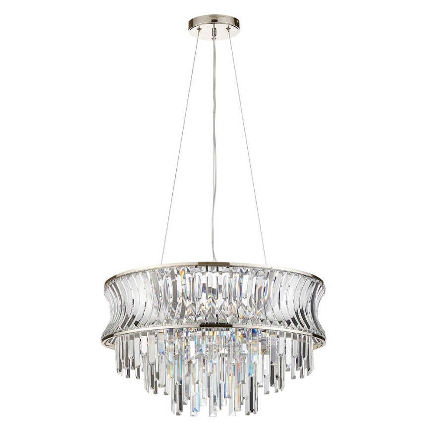 Endon 104530 - Lustr na řetězu 9xE14/6W/230V lesklý chrom