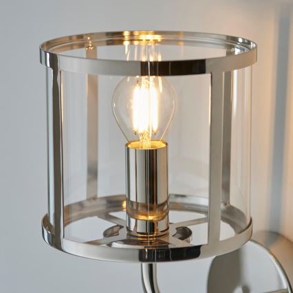 Endon 106003 - Nástěnné svítidlo HOPTON 1xE14/7W/230V lesklý chrom