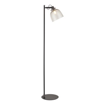 Endon 107013 - Stojací lampa URBAN 1xE27/10W/230V černá/kouřová