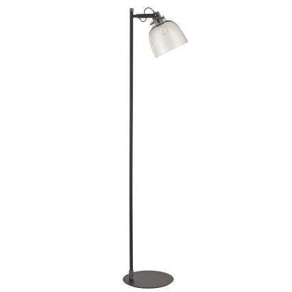 Endon 107013 - Stojací lampa URBAN 1xE27/10W/230V černá/kouřová