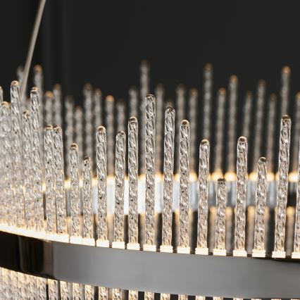 Endon 107108 - LED Lustr na lanku LED/56W/230V 3000K lesklý chrom