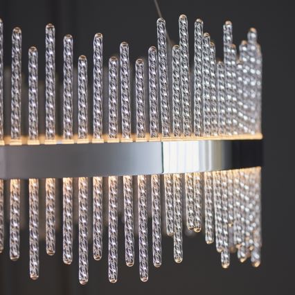 Endon 107108 - LED Lustr na lanku LED/56W/230V 3000K lesklý chrom