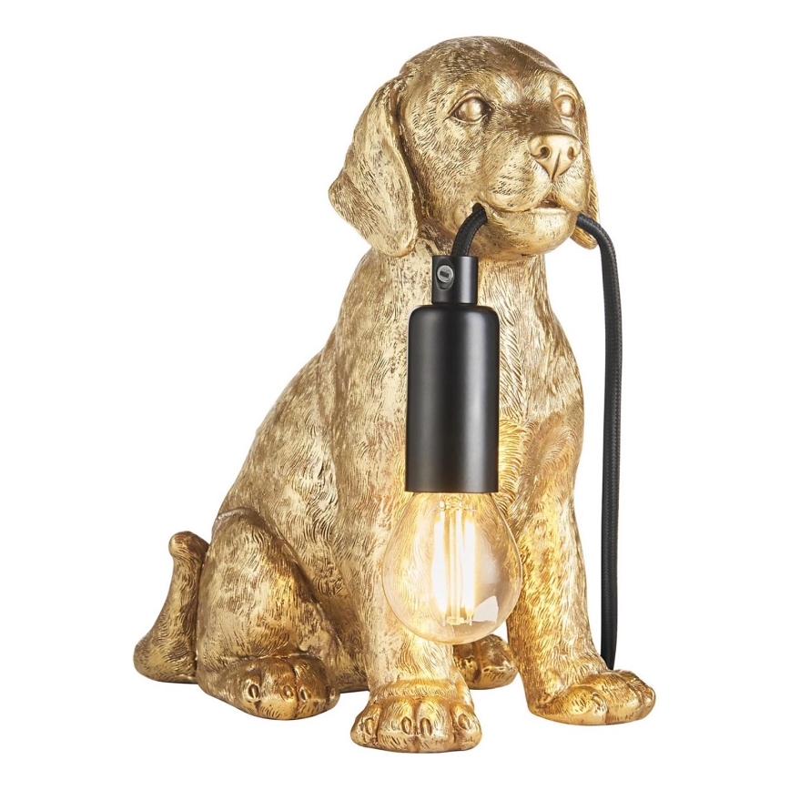 Endon 107364 - Stolní lampa PUPPY 1xE14/7W/230V zlatá