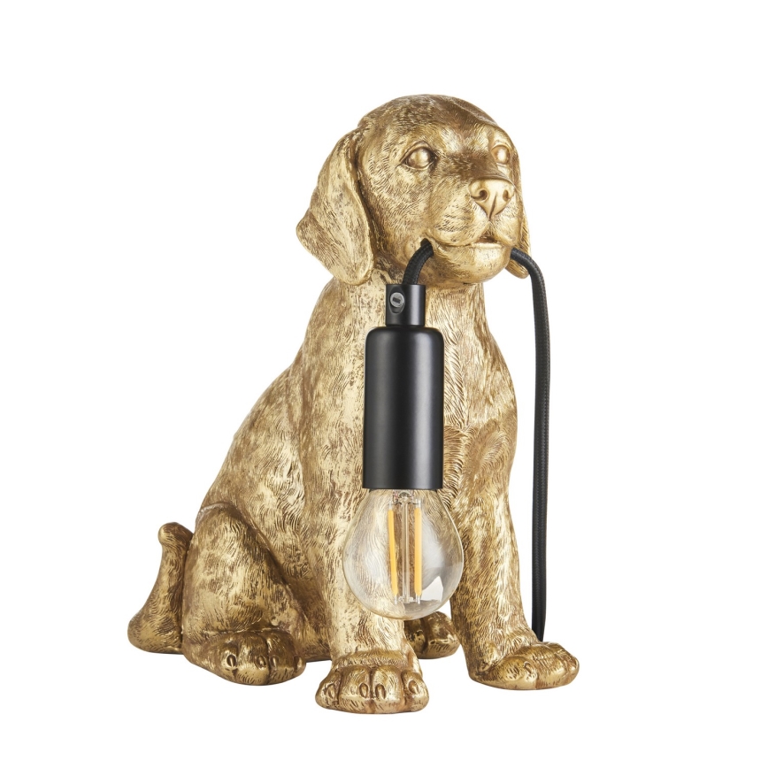 Endon 107364 - Stolní lampa PUPPY 1xE14/7W/230V zlatá