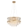 Endon 107785 - Lustr na lanku 9xE14/6W/230V mosaz