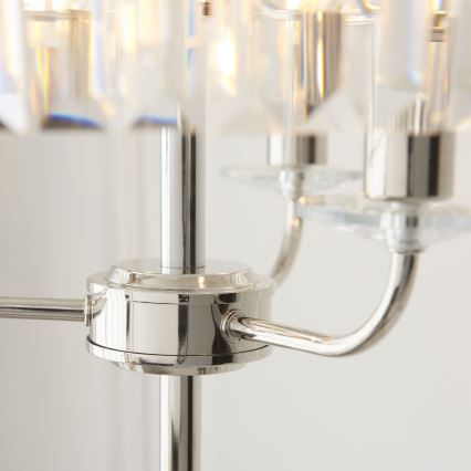 Endon 108103 - Stojací lampa CHESTERFIELD 3xE14/6W/230V lesklý chrom
