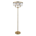 Endon 110644 - Stojací lampa CHESTERFIELD 3xE14/6W/230V mosaz