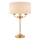 Endon 110721 - Stolní lampa HIGHCLERE 3xE14/18W/230V béžová/mosaz