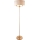 Endon 110724 - Stojací lampa HIGHCLERE 1xE14/40W/230V béžová/mosaz