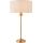 Endon 110728 - Stolní lampa HIGHCLERE 1xE14/7W/230V béžová/mosaz pr. 25 cm