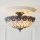 Endon 111906 - Přisazený lustr Tiffany HUTCHINSON 3xE27/10W/230V pr. 50 cm