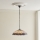 Endon 111985 - Lustr na řetězu Tiffany HUTCHINSON 3xE27/10W/230V pr. 50 cm