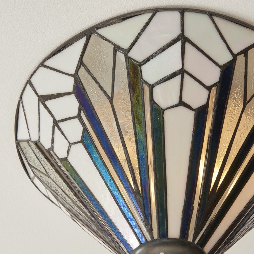 Endon 112191 - Stropní svítidlo Tiffany ASTORIA 2xE27/60W/230V pr. 40 cm