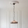 Endon 112196 - Lustr na řetězu Tiffany FARGO 1xE27/60W/230V pr. 41,5 cm