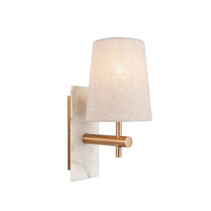 Endon 114200 - Nástěnná lampa 1xE14/7W/230V béžová/zlatá