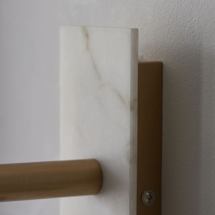 Endon 114200 - Nástěnná lampa 1xE14/7W/230V béžová/zlatá