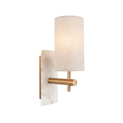 Endon 114201 - Nástěnná lampa 1xE14/7W/230V béžová/zlatá