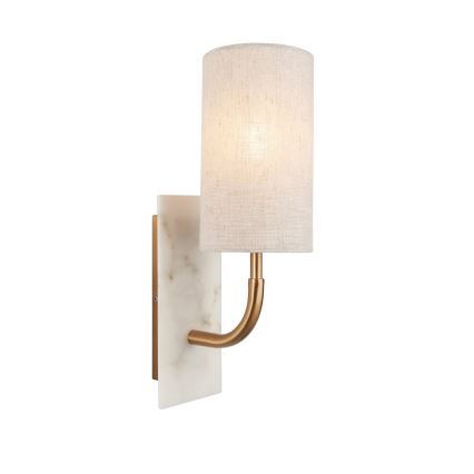 Endon 114203 - Nástěnná lampa 1xE14/7W/230V béžová/zlatá