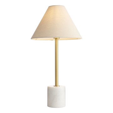Endon 114211 - Stolní lampa 1xE14/7W/230V béžová/mosaz