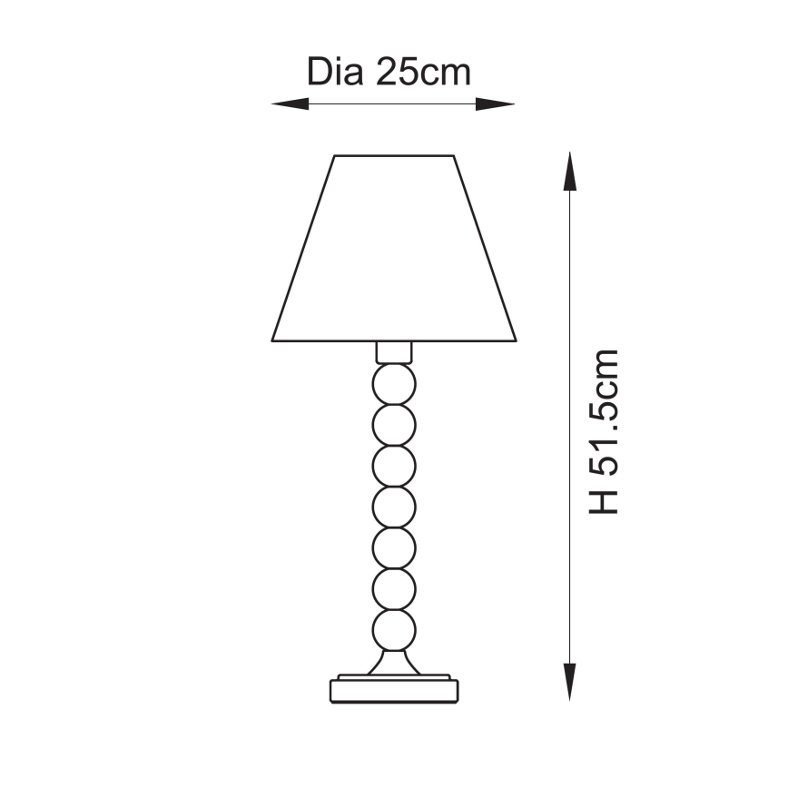 Endon 114703 - Stolní lampa HIGGLEDY 1xE14/7W/230V zelená
