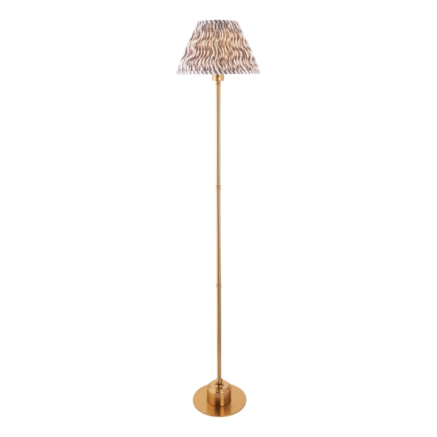 Endon 114785 - LED Stmívatelná nabíjecí stojací lampa BURLEY LED/1,5W/5V mosaz/šedá