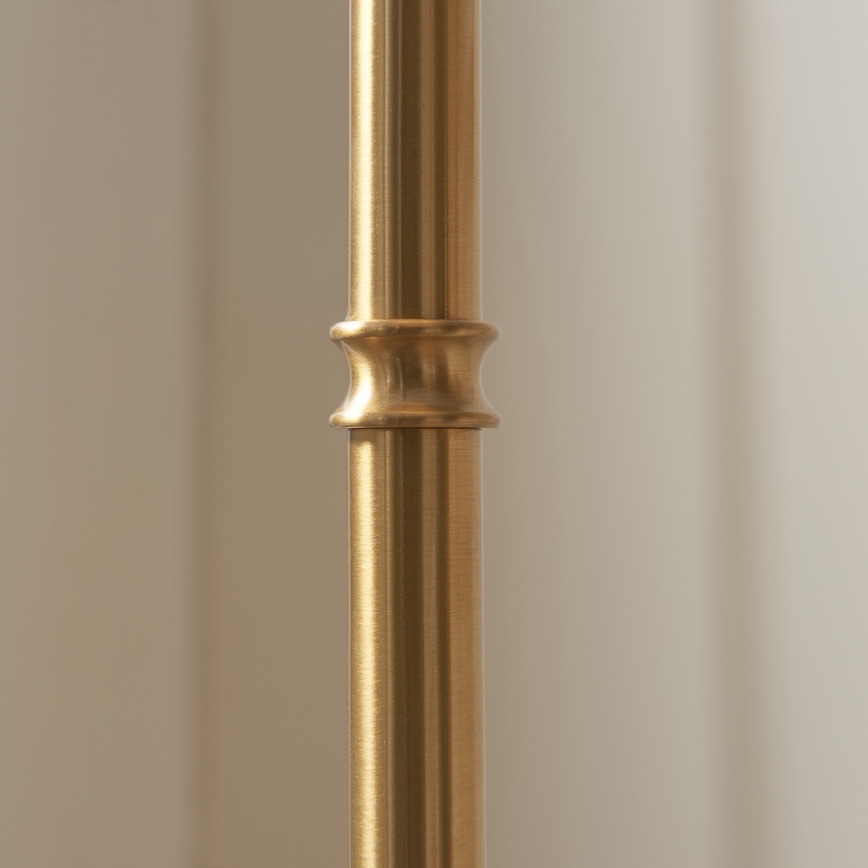 Endon 114786 - LED Stmívatelná nabíjecí stojací lampa BURLEY LED/1,5W/5V mosaz/růžová
