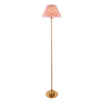 Endon 114786 - LED Stmívatelná nabíjecí stojací lampa BURLEY LED/1,5W/5V mosaz/růžová