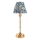 Endon 114796 - LED Stmívatelná nabíjecí stolní lampa BURLEY LED/1,5W/5V mosaz/modrá