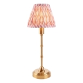 Endon 114804 - LED Stmívatelná nabíjecí stolní lampa BURLEY LED/1,5W/5V mosaz/růžová
