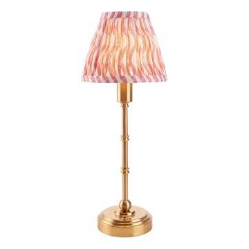 Endon 114804 - LED Stmívatelná nabíjecí stolní lampa BURLEY LED/1,5W/5V mosaz/růžová
