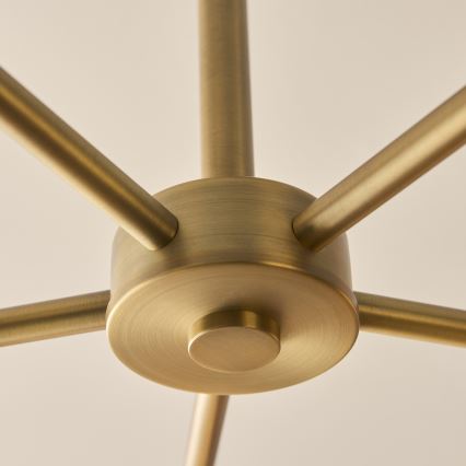 Endon 120037 - Lustr na tyči CERCHIO 5xG9/5W/230V mosaz