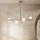 Endon 120038 - Lustr na tyči CERCHIO 4xG9/5W/230V mosaz