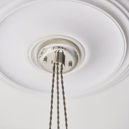 Endon 120644 - Lustr na lanku 3xE27/10W/230V lesklý chrom